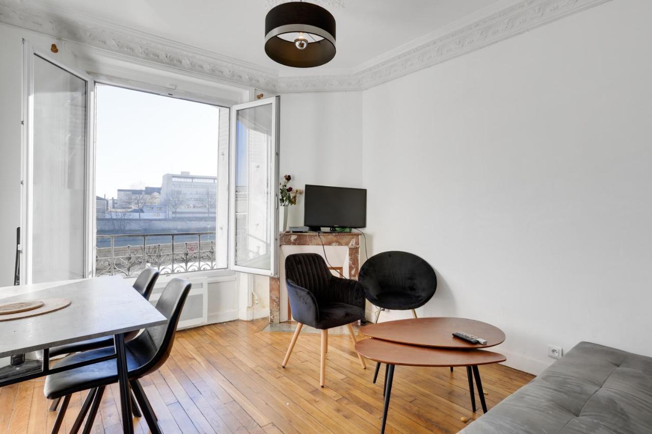 Appartement Meuble Quai De Seine Ivry-sur-Seine Buitenkant foto